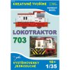 Papierový model - Lokotraktor 703