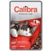 Calibra Cat Kapsička Premium Adult Kura & hovädzie v omáčke 24 x 100 g