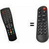 Mascom MC550T, MC550, MC525T, MC510T, Optex ORT8841, Gogen DVB-T137TU náhradný diaľkový ovládač pre seniorov
