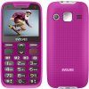 EVOLVEO EasyPhone XR, mobilný telefón pre seniorov s nabíjacím stojanom, ružový
