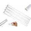 4x LED LAMPA NA POVRCH MONTÁŽ DIELENSKÁ ŽIARIVKA DO GARÁŽE 6500K 36W 120CM SILNÁ
