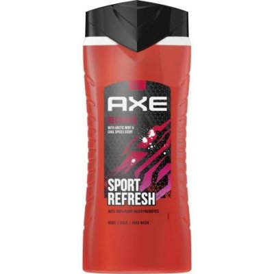 Axe Recharge Arctic Mint & Cool Spices Sprchovací gél 400 ml pre mužov