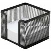 Drôtený stojan na blok `kocka` 95x80x95mm čierny