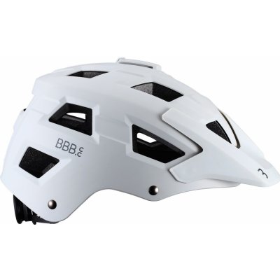 BBB BHE-54 NANGA II, White/ Grey matt Veľkosť: M (52-58cm) Odolná MTB prilba