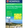 Vale di Non, Nonstal, Passo Mendola, Mendelpass (Kompass - 95) - turistická mapa
