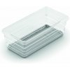 Curver Sistemo 2 Organizér 15 x 7,5 x 5 cm transparentný/sivá 10011-A94