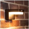 Zuma Line | Zuma Line WT33811-LED Solárne nástenné svietidlo GRID LED/4,5W/2000mAh IP44 čierna | ZL0848