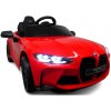 Megacar BMW M4 elektrické autíčko 2x45W 12V 4,5Ah červená
