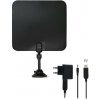 Evolveo Xany 2C LTE, 41dBi aktívna izbová anténa DVB-T/T2, LTE filter, 230/5V