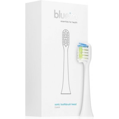 Blue M Essentials for Health náhradné hlavice na zubnú kefku 2 ks
