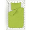 Kvalitex Detské posteľné obliečky svetlo zelené 95x135, 45x60cm 1x 90/135, 1x 45/60cm