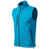 Fleece vesta unisex Exit 525 - 3XL, 44 - tyrkysová