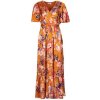 Betty London Dlhé šaty ANYA Oranžová