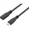 PremiumCord KU31MFA015 Predlžovací, USB3.1 Typ C samica/USB3.1 Typ C samec, 1,5m
