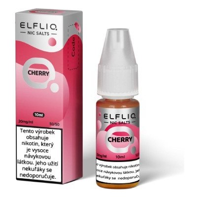 e-liquid ELF BAR ELFLIQ Cherry 10ml Obsah nikotinu: 20 mg