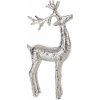 EUROFIRANY VIANOČNÁ FIGÚRKA DEER 31CM STRIEBORNÁ