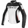 DAINESE BUNDA DAMSKA KOZENA RACING 3 WHITE/BLACK/RED Velkosť: 38
