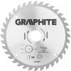 Graphite Pílový kotúč, spekaný karbid, 185 x 30 mm, 36 zubov 57H664