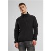 Brandit Textil pánska mikina Brandit Fleece Troyer Ripstop čierna