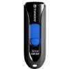 TRANSCEND Flash Disk 32GB JetFlash®790, USB 3.1 (R:90/W:25 MB/s) černá/modrá TS32GJF790K