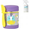 SKIP HOP Zoo Termoska na jedlo s lyžičko/vidličkou Narval 325 ml, 12 m+ + AQUAINT 500 ml