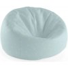 Sablio Sedací vak Cocoon Bodky na bledomodrej - 75 x 45 x 35 cm