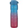 Ion8 Leak Proof láhev Motivator Blue Pink 1 l