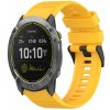 VSETKONAMOBIL 55224 SILICONE Remienok pre Garmin Enduro 2 / Tactix 7 žltý