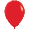 Balón solid 25 cm červený