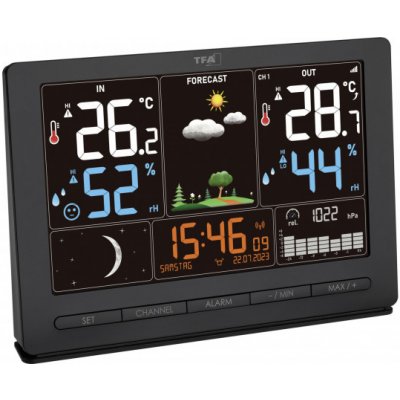 TFA 35.1118.01 black SEASON Wireless Weather Station