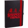 Cerda Zápisník Stranger Things (dosky z umelej kože) A5