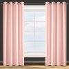 Jednofarebný stredne zatemňujúci rúžový záves Šírka 140 cm | Dĺžka 250 cm ružová
