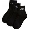 pánske ponožky VANS CLASSIC HALF CREW 6 PACK BLACK 42.5-47