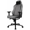 AROZZI herní židle PRIMO Full Premium Leather Anthracite/ 100% přírodní italská kůže/ světle šedá PRIMO-PREM-AE
