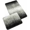 Bellatex Kúpeľňová sada Bany Silver 60 × 100 cm + 60 × 50 cm 425/001 čierna