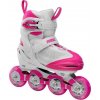 Roces Moody X Girl Tif White Pink detské kolieskové korčule - EU 30-35 , Y12.0-2.0, 4x, 72mm