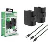 VENOM VS2883 Xbox Series S/X & One Black High Capacity Twin Battery Pack + 3 meter cable (X1/XSX)
