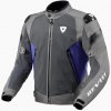 REVIT bunda na motocykel CONTROL AIR H2O, šedá/modrá, veľ. 2XL