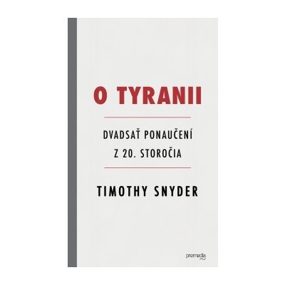 O tyranii Timothy Snyder SK