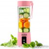 SmoothieJet prenosný USB Smoothie mixér Stronger 400 ml Farba: Svetloružová