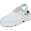 Cerva HYGOSAFE SB ESD SR Pracovné šľapky biele 38 0206009180038
