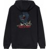 SANTA CRUZ mikina - Kendall Grid Hand Centre Hood Black (BLACK) veľkosť: S