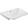 Geberit Variform umývadlo 55x40 cm obdĺžnik vstavané umývadlo biela 500.737.00.2