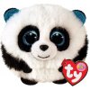 TY Puffies Cuddly Ball Panda Bamboo 10 cm