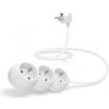 CONNECT IT CONNECT IT prodlužovací kabel 230 V, 3 zásuvky, 1,5 m, bez vypínače (bílý)