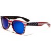 Retro Unisex Slnečné okuliare wayfarer USA Modré