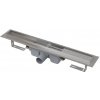 Alcadrain Odtokové žľaby - Sprchový žľab Professional 115 cm, s okrajom na plný rošt, nerezová APZ6-1150
