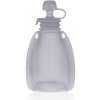 ZOPA Silikónové plniteľné vrecko na detskú stravu, Transparent Grey