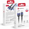 Forcell C352 USB A to Type C Qc4.0 3A 66W Gradient 1m černý