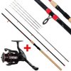 Prut Giants Fishing Fluent MK2 Feeder 3,30m 90g + Naviják Gaube FD 4000